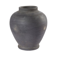 Eros Terracotta Black Pot Small 23x21.5x21.5cm