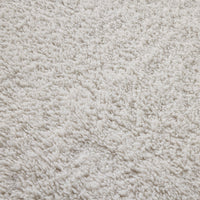 Shaggy Loop Pile Rug Ivory 150x240cm