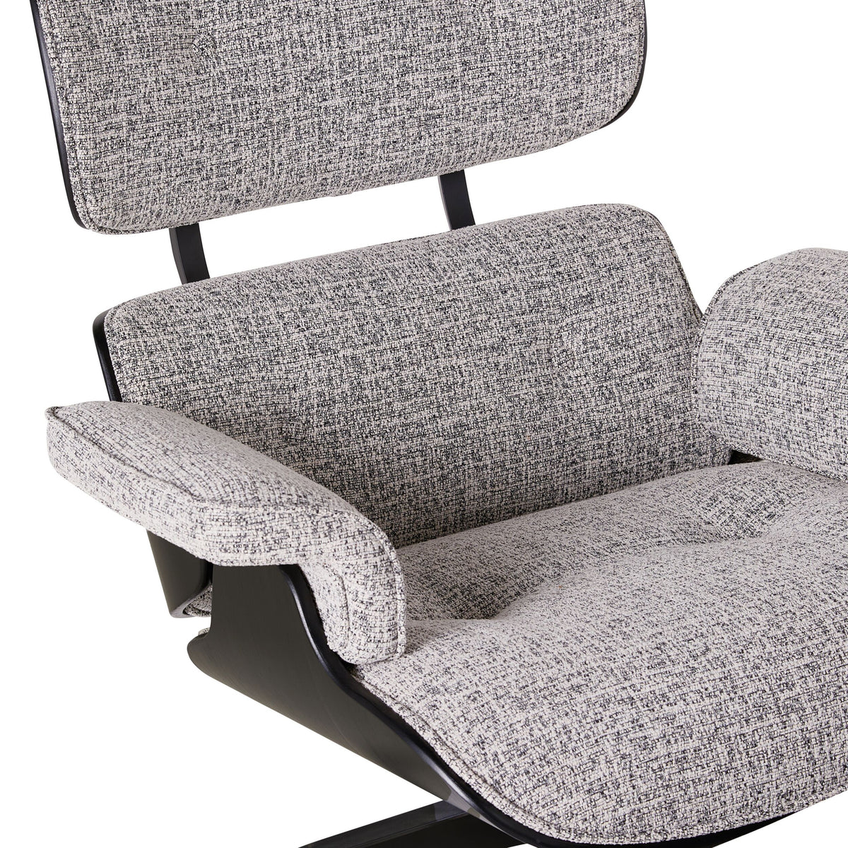 Replica Eames Lounge Chair and Ottoman Pepper
