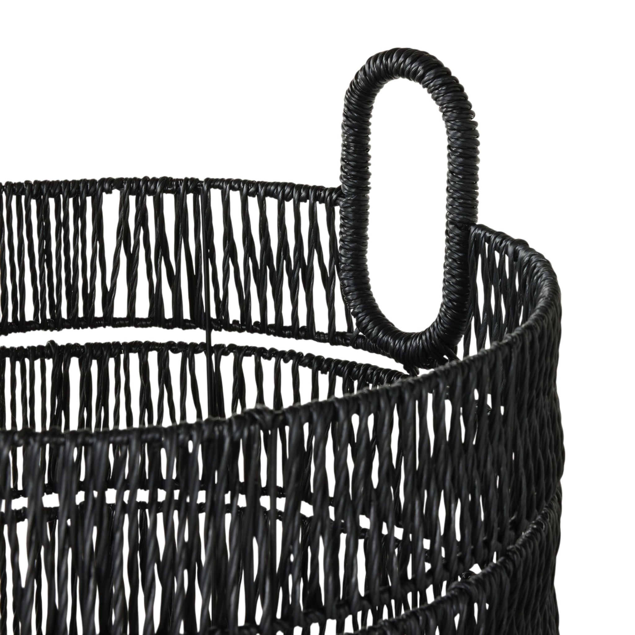 Bristol Vertical Weave Small Basket