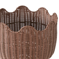 Sidney Woven Planter Large Clay