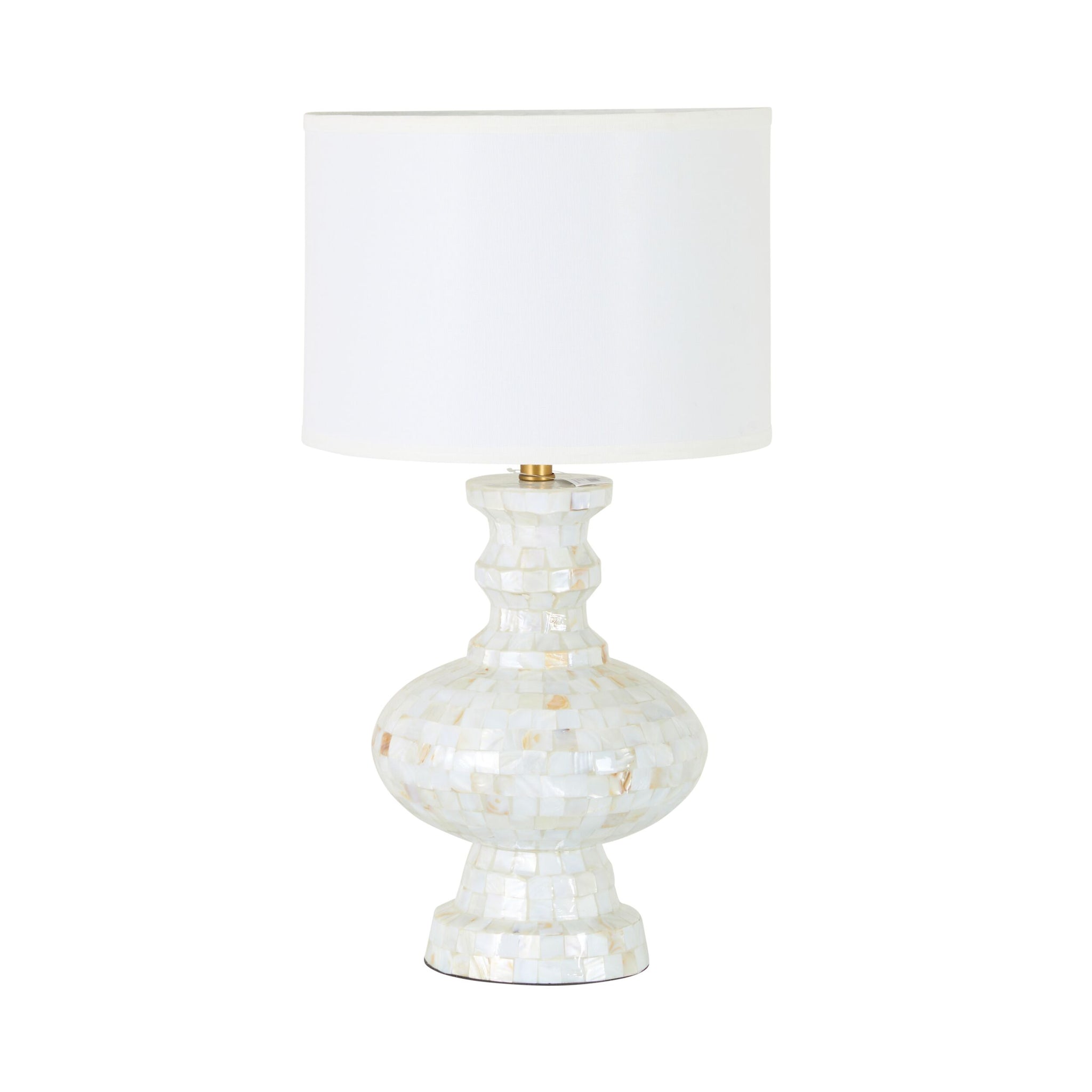 Opaline Mother of Pearl Table Lamp 71cm