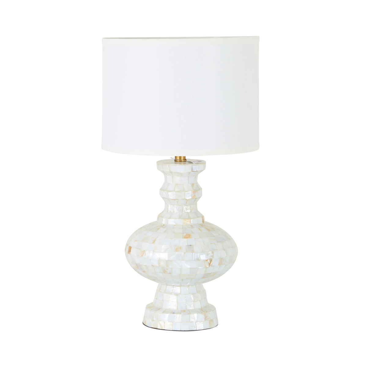 Opaline Mother of Pearl Table Lamp 71cm