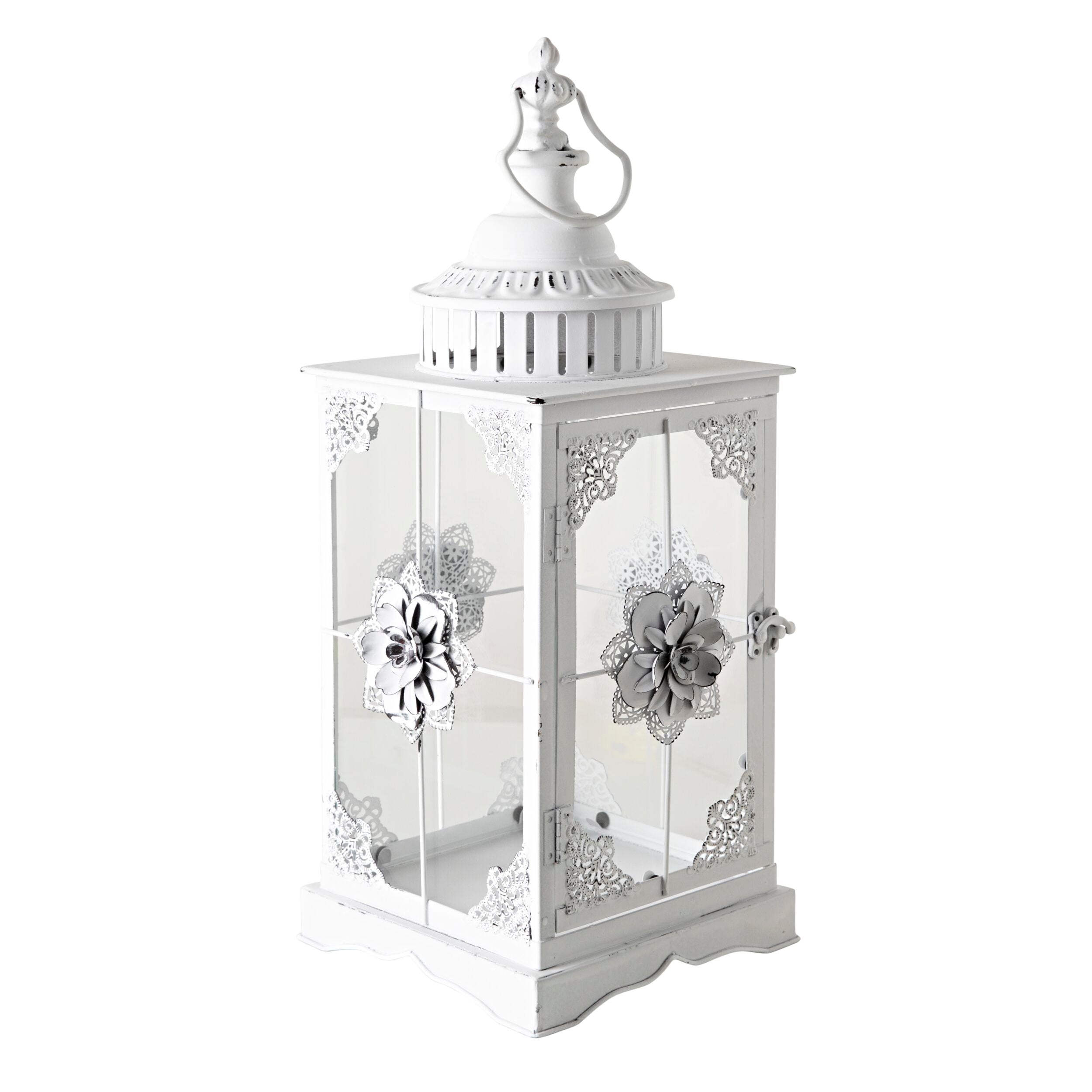 Odisha Flower Lantern White 53.5x20.5x20.5cm