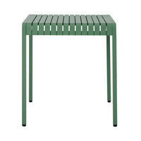 Tomi Aluminium Dining Table 70cm Moss Green