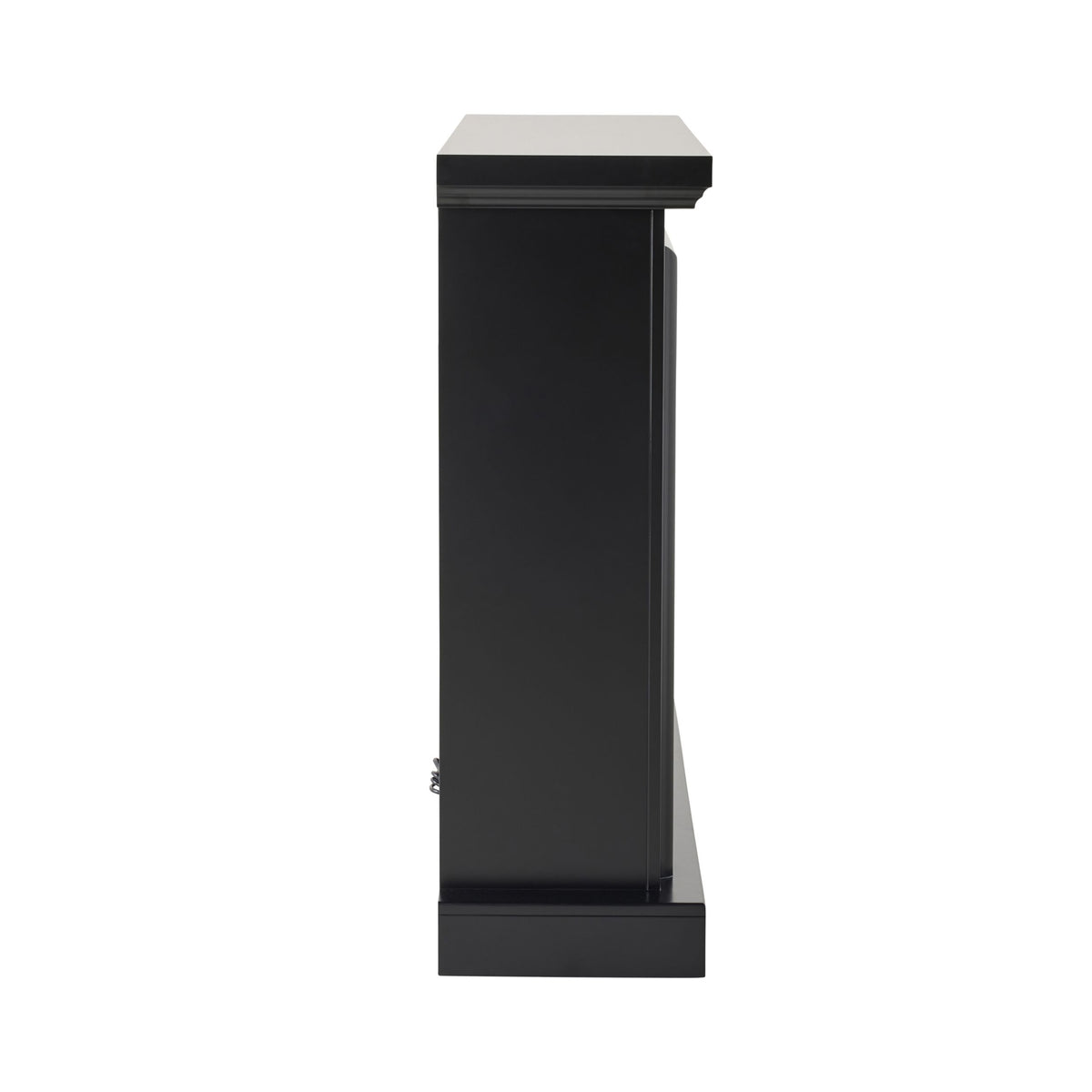Islington Fireplace Black 120x33x101.5cm