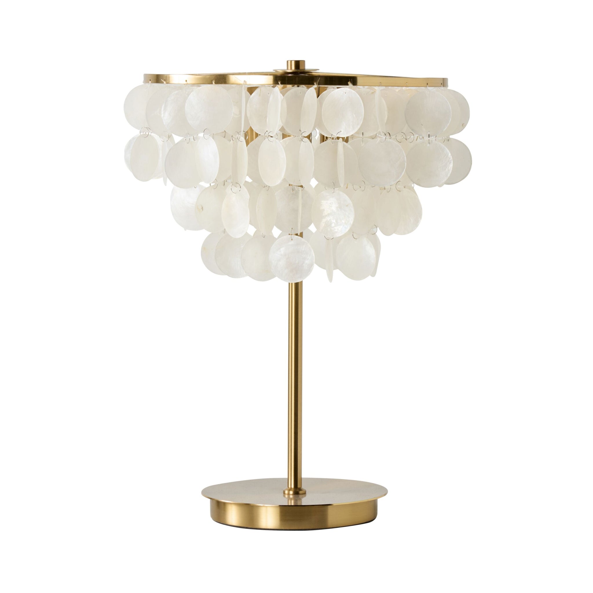 Mirella Capiz Table Lamp 49cm