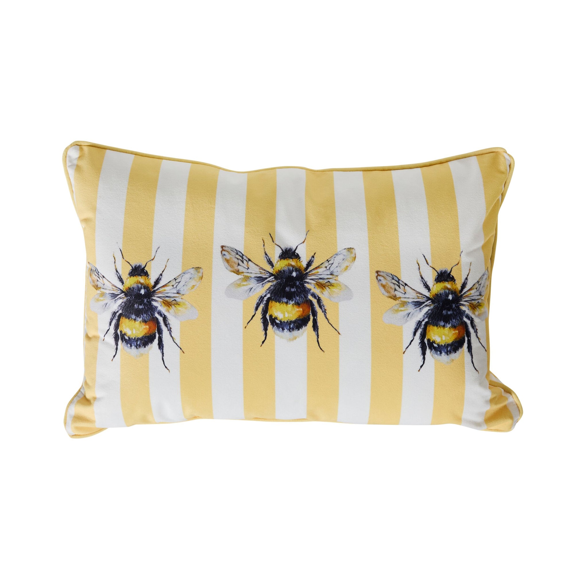 Luxe Velvet Bee Cushion 35x55cm