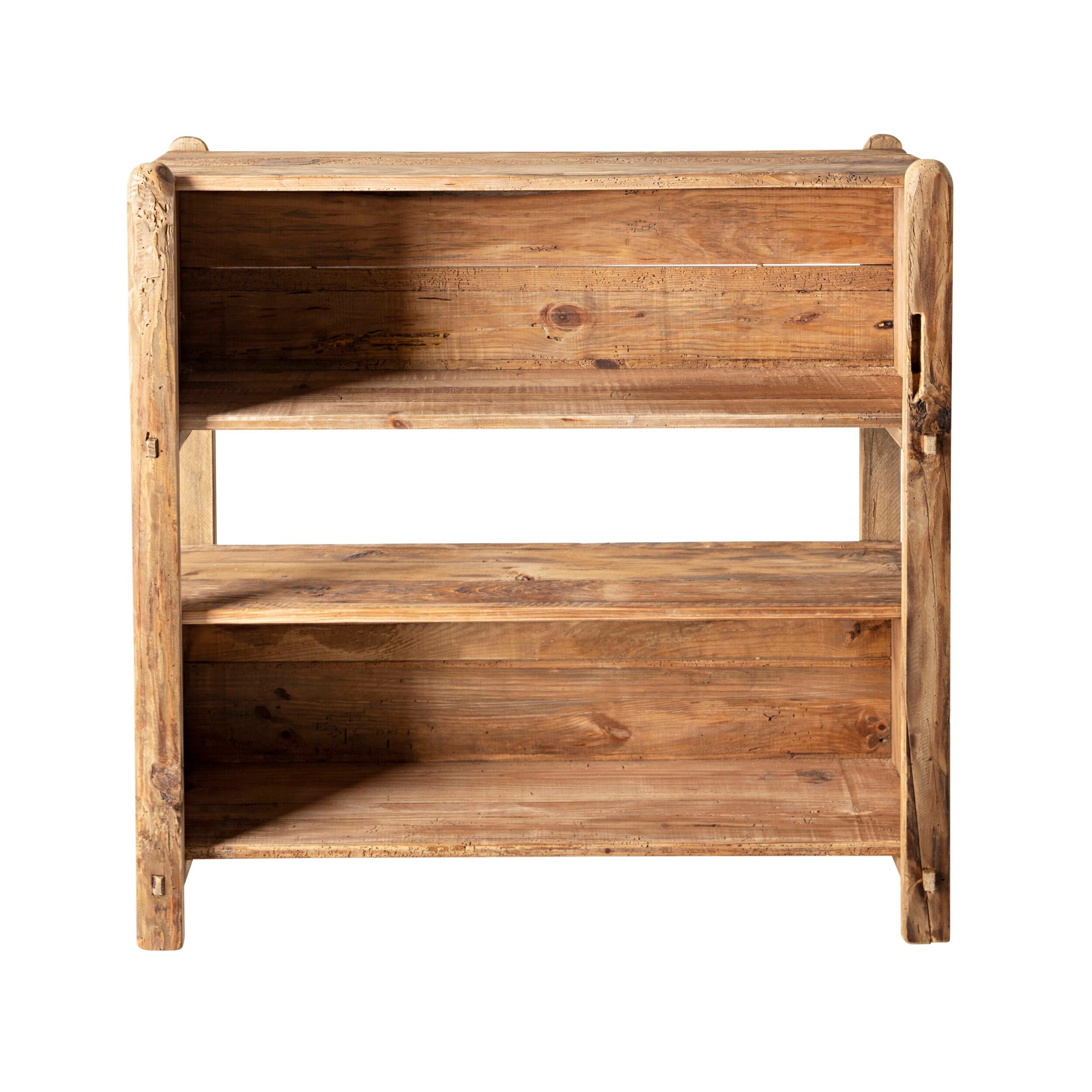 Kalise Reclaimed Timber Small Shelving Unit