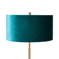 Reid Velvet Green Floor Lamp 157.5cm