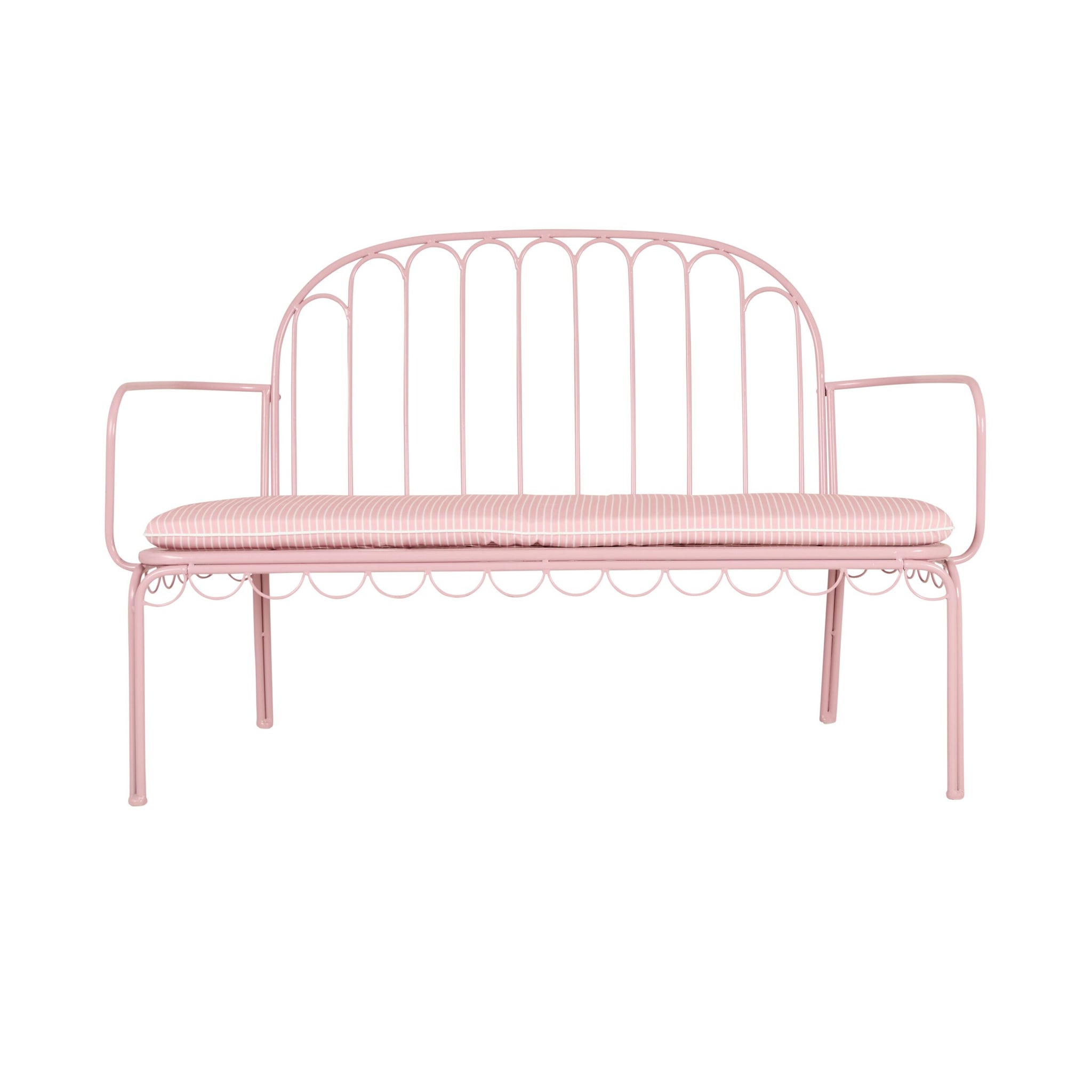 Bonnie 2 Seater Sofa With Cushion Package Rose Pink