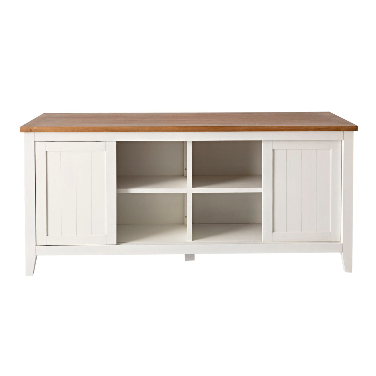 Chelsea Kitchen Island Bench with Timber Top