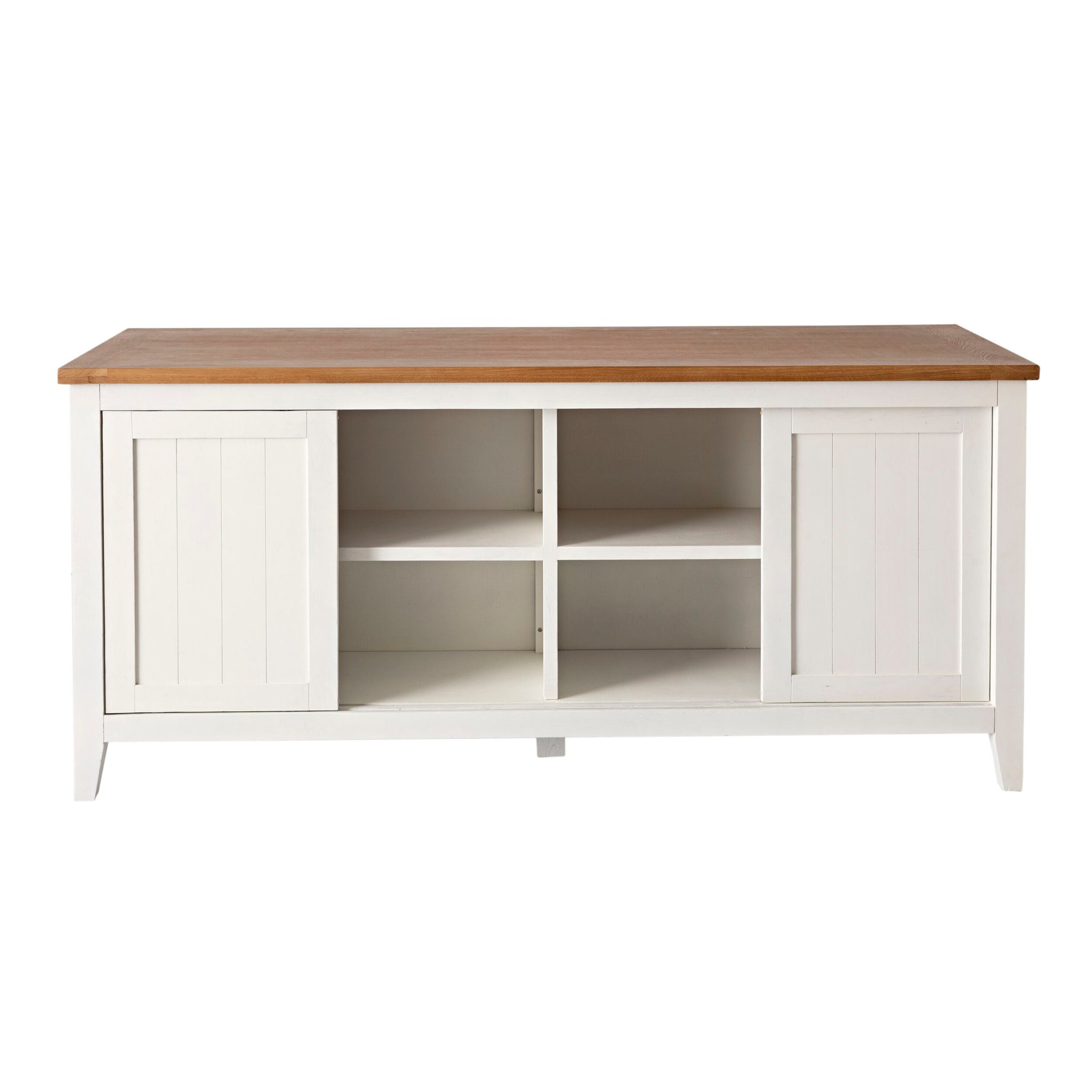 Chelsea Kitchen Island Bench with Timber Top