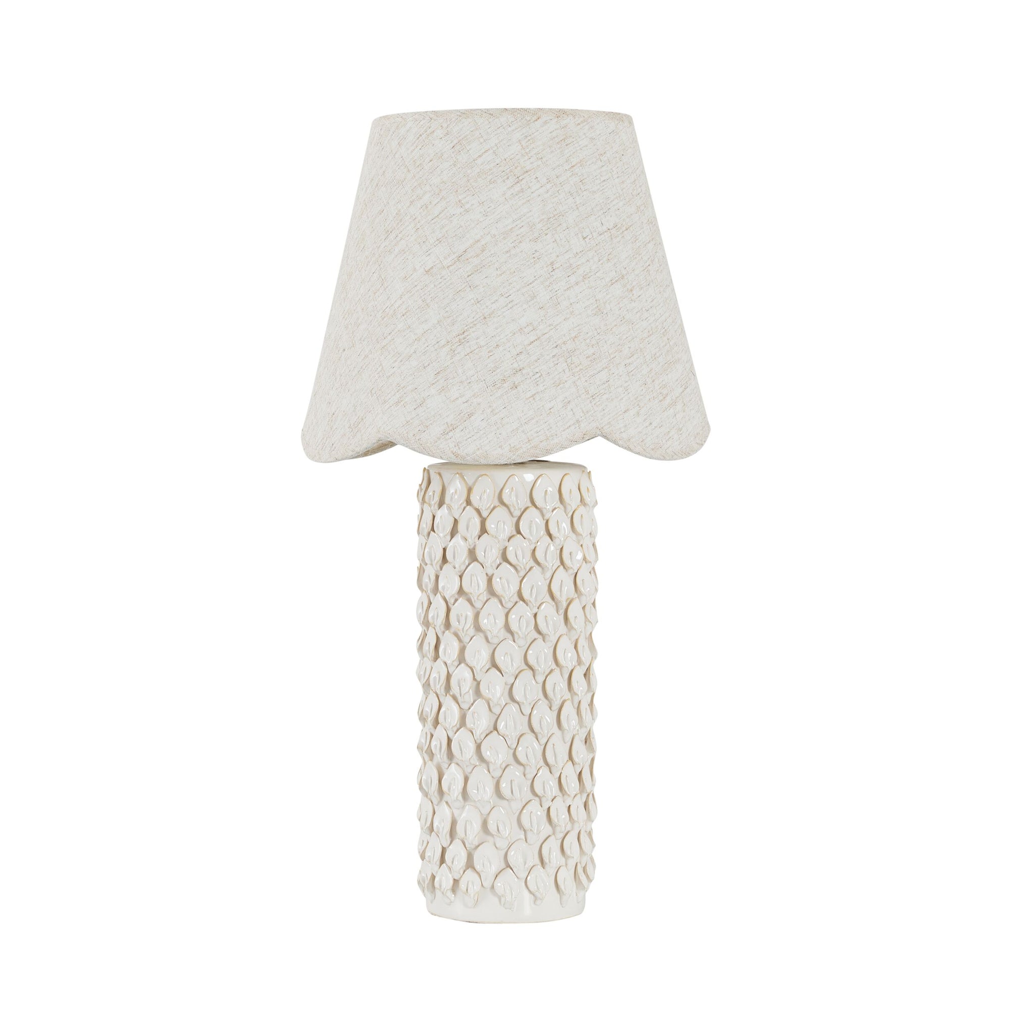 Driftleaf Table Lamp Ivory 71cm