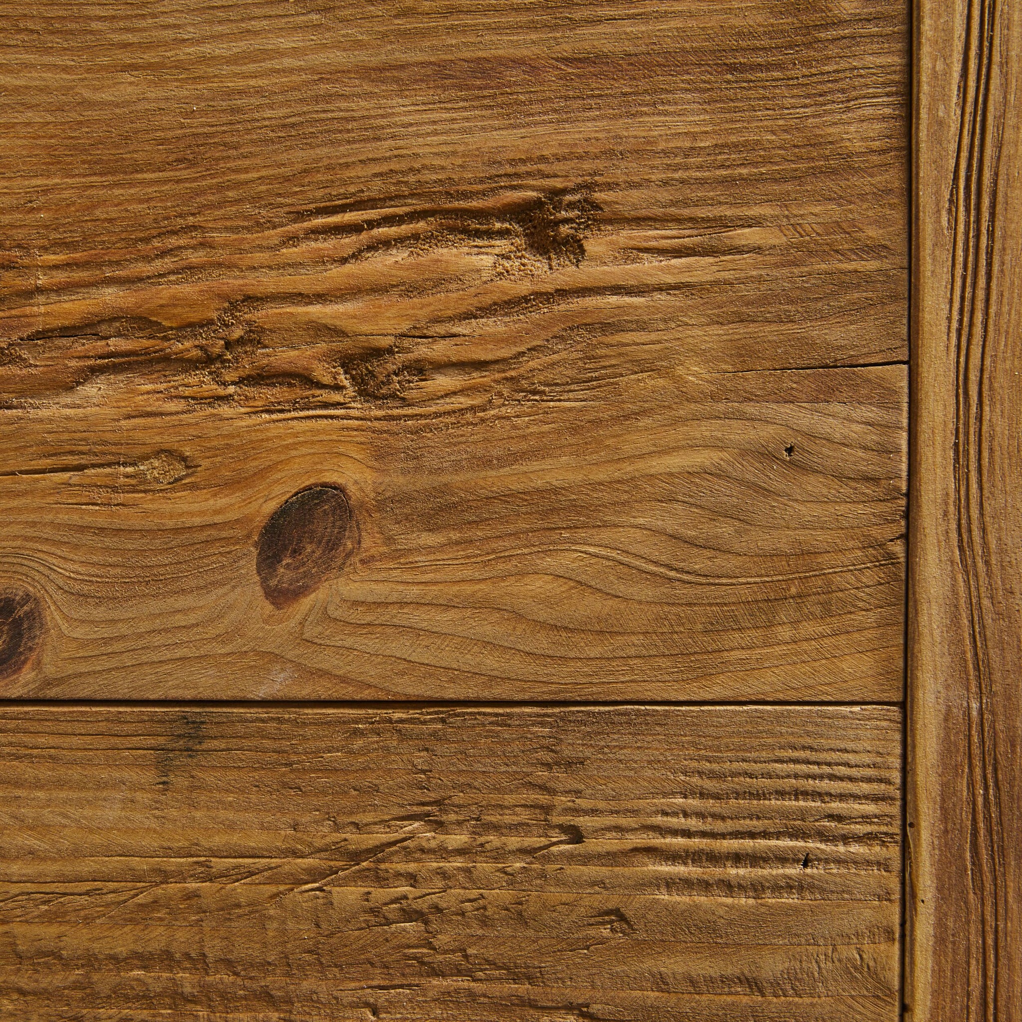 Kalise Reclaimed Timber Desk with Scissor Leg