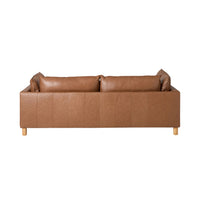 Whitehaven Leather 3 Seater Sofa Vintage Saddle
