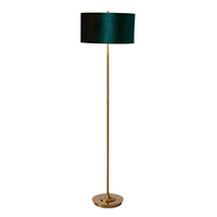 Reid Velvet Green Floor Lamp 157.5cm