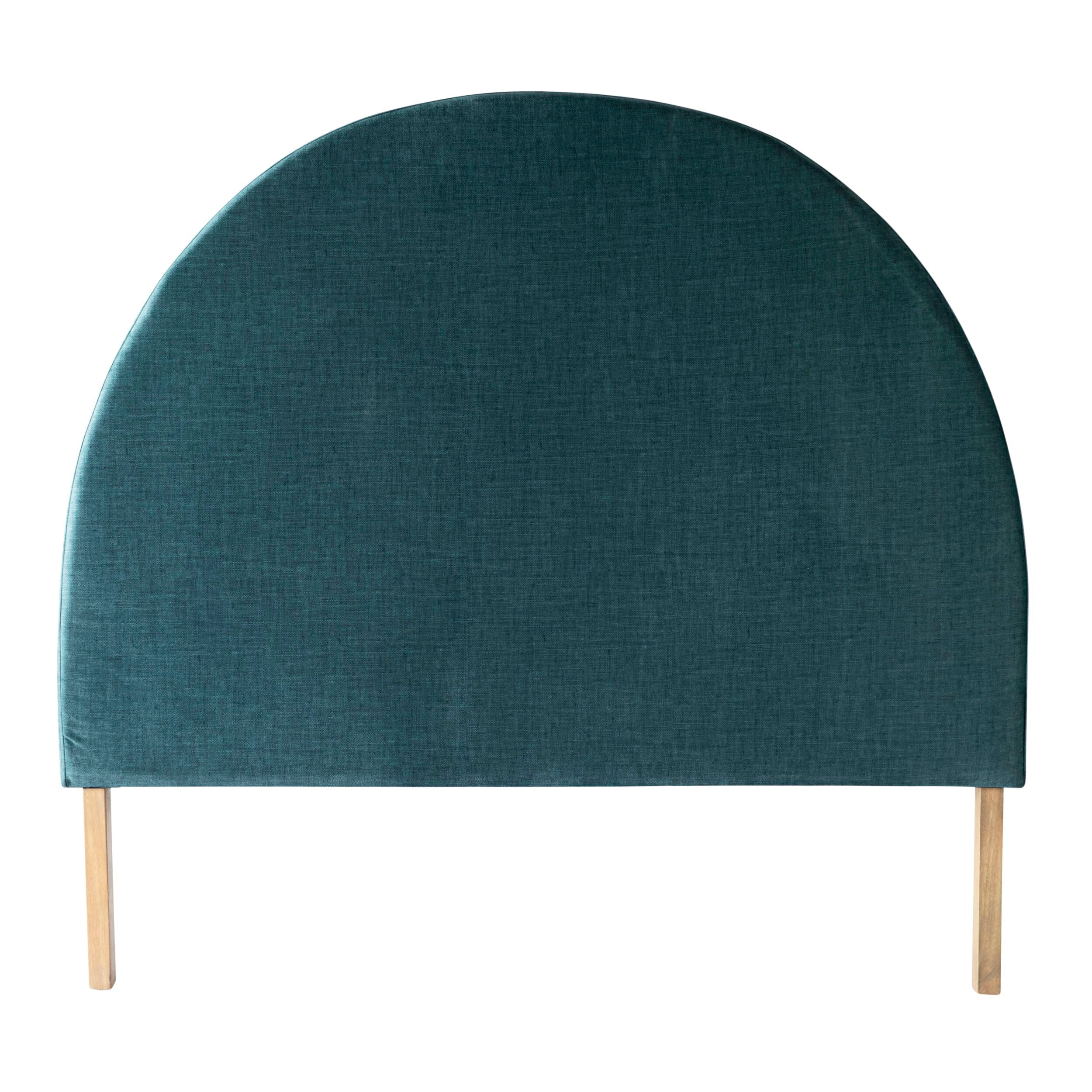 Serenity Velvet Bedhead King Emerald (NZ Super King) Early Settler NZ