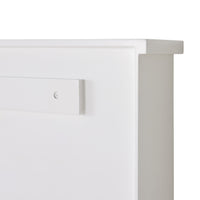 Liam Vanity Mirror Cabinet White 610x762mm