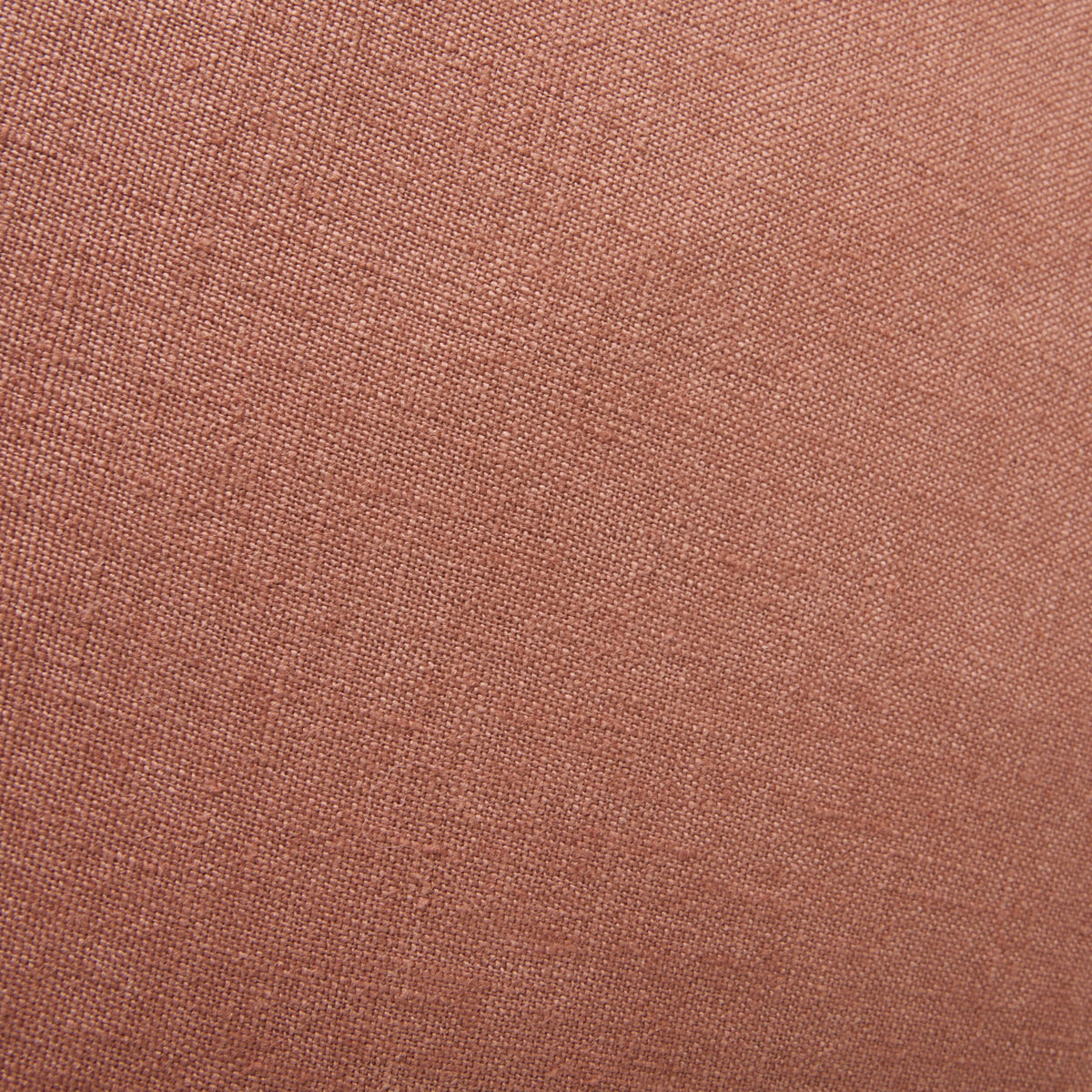 Hamptons French Linen Cushion Terracotta 50x50cm