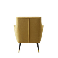 Roux Linen Armchair Mustard