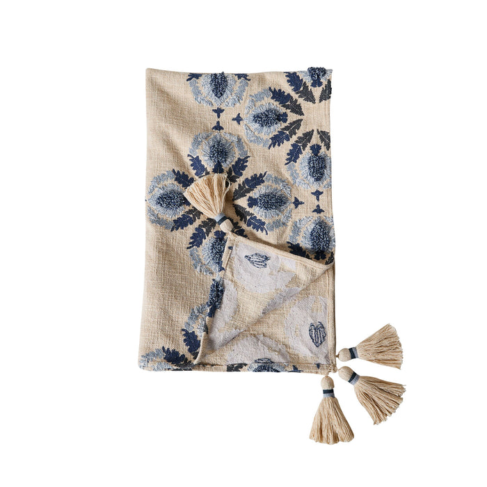Nila Embroidered Throw