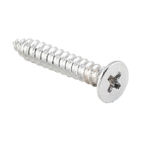 SCHINGECP25 Screw Hinge Packet 50 Chrome Plated L25mm 8 Gauge