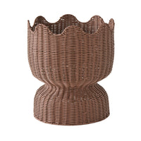 Sidney Woven Planter Large Clay