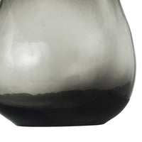 Hazy Glass Vase Smoke Medium