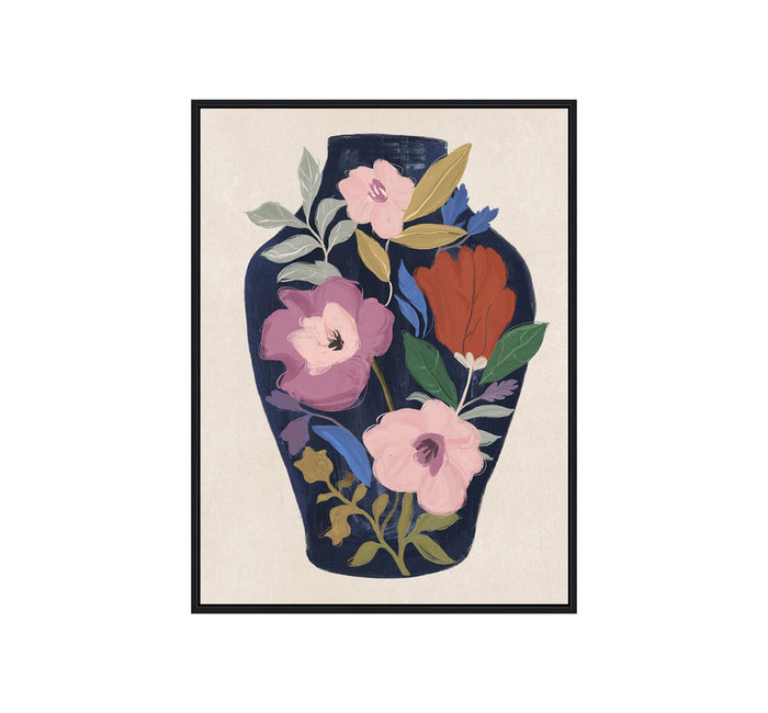 Harvest In Shadow Textured Framed Artwork 60x80cm