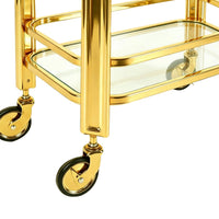 Goldwell Slimline Plated Bar Cart