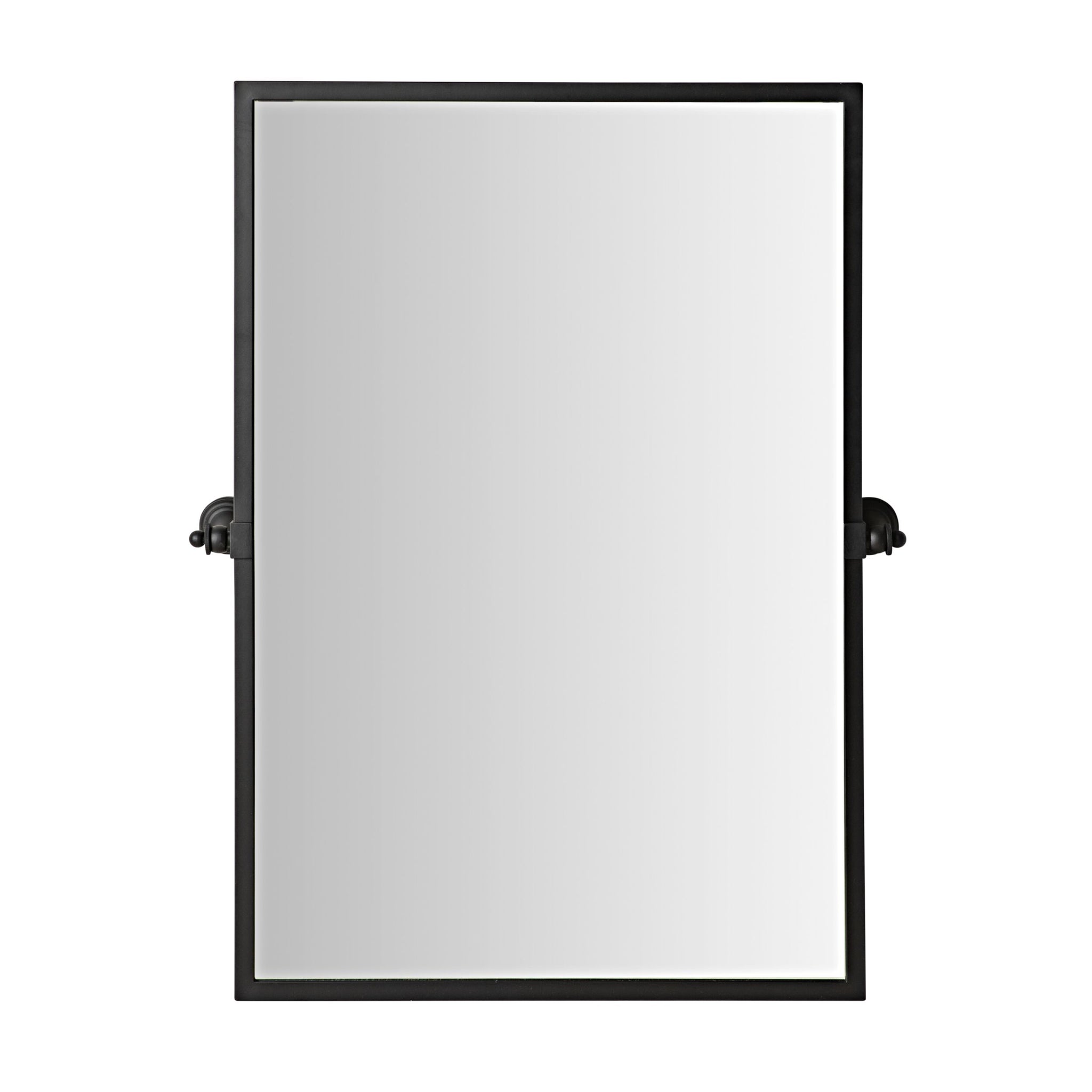 Hayden Square Pivot Mirror Matte Black