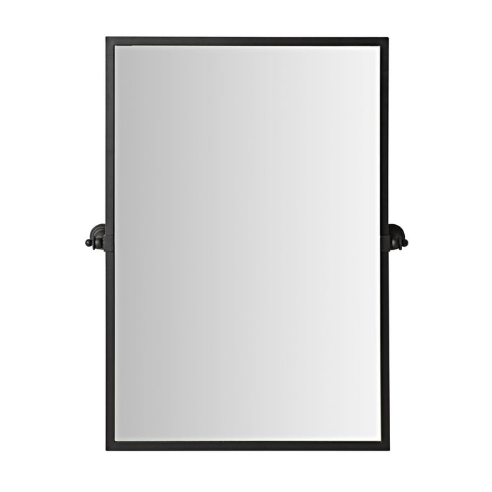 Hayden Square Pivot Mirror Matte Black