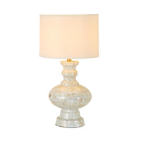 Opaline Mother of Pearl Table Lamp 71cm