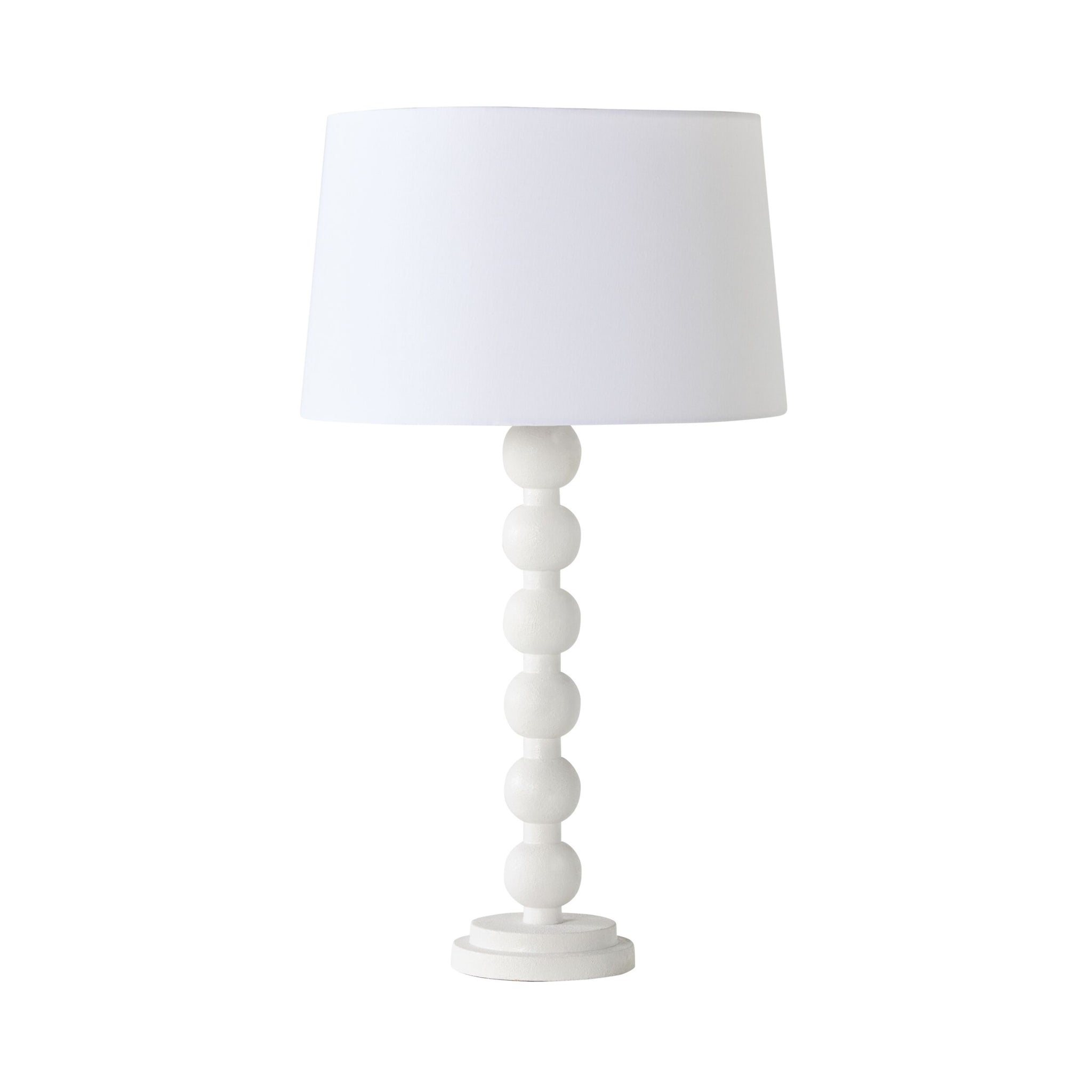 Melissa Wooden Table Lamp White 72cm