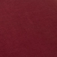 Hamptons French Linen Cushion Claret 50x50cm