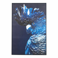 Blue Cockatoo Framed Print 120x80cm