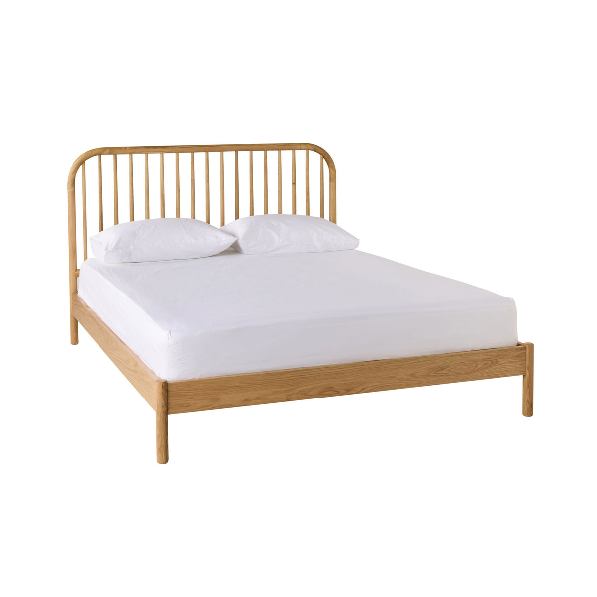 Spintara King Bed Light Oak (NZ Super King)