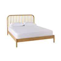 Spintara King Bed Light Oak (NZ Super King)