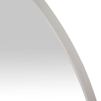 Ovale Arch Mirror 100x150cm Brushed Silver