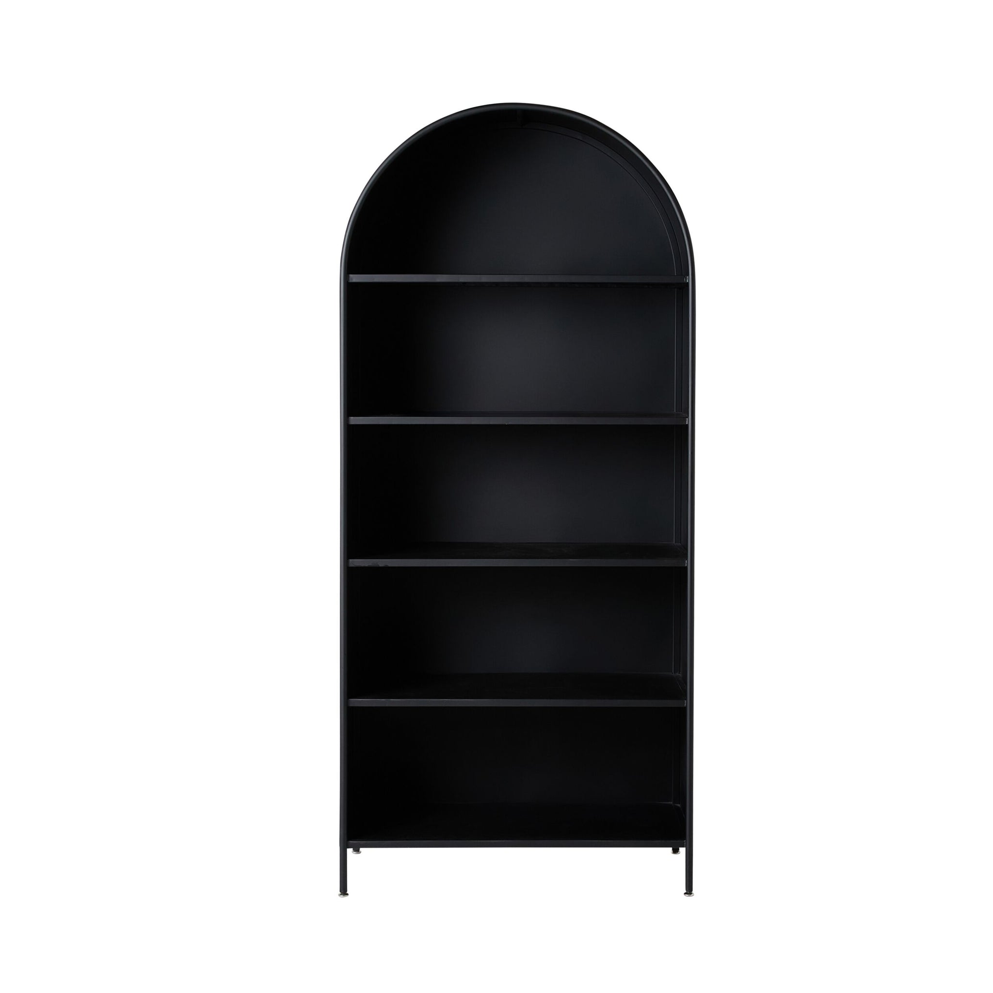 Nero Arched Bookshelf