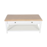 Clover 1 Drawer Timber Coffee Table