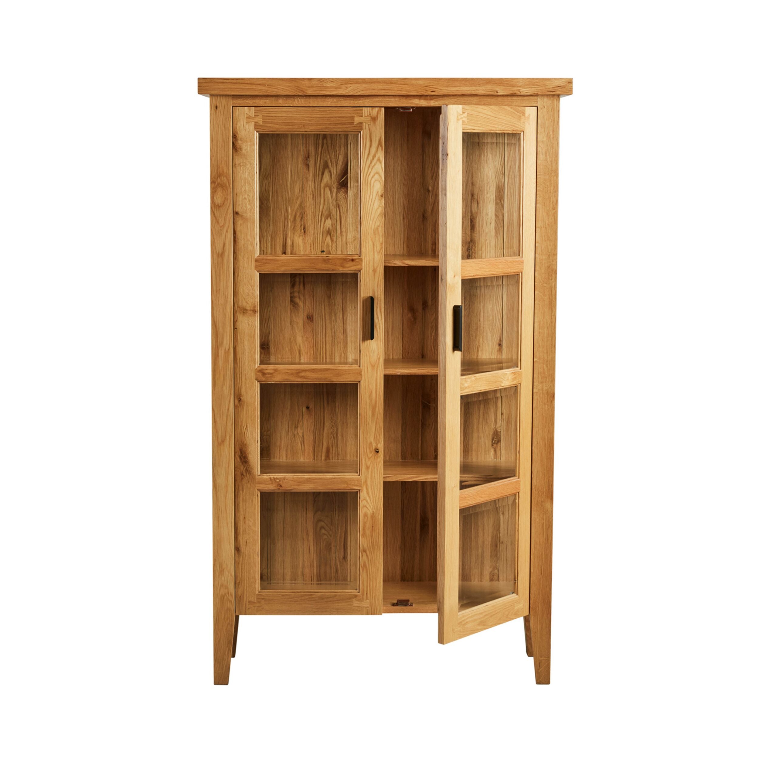 Oakdale 2 Door Display Cabinet 165 x 100cm