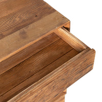 Kalise Reclaimed Timber Plinth Bedside Table