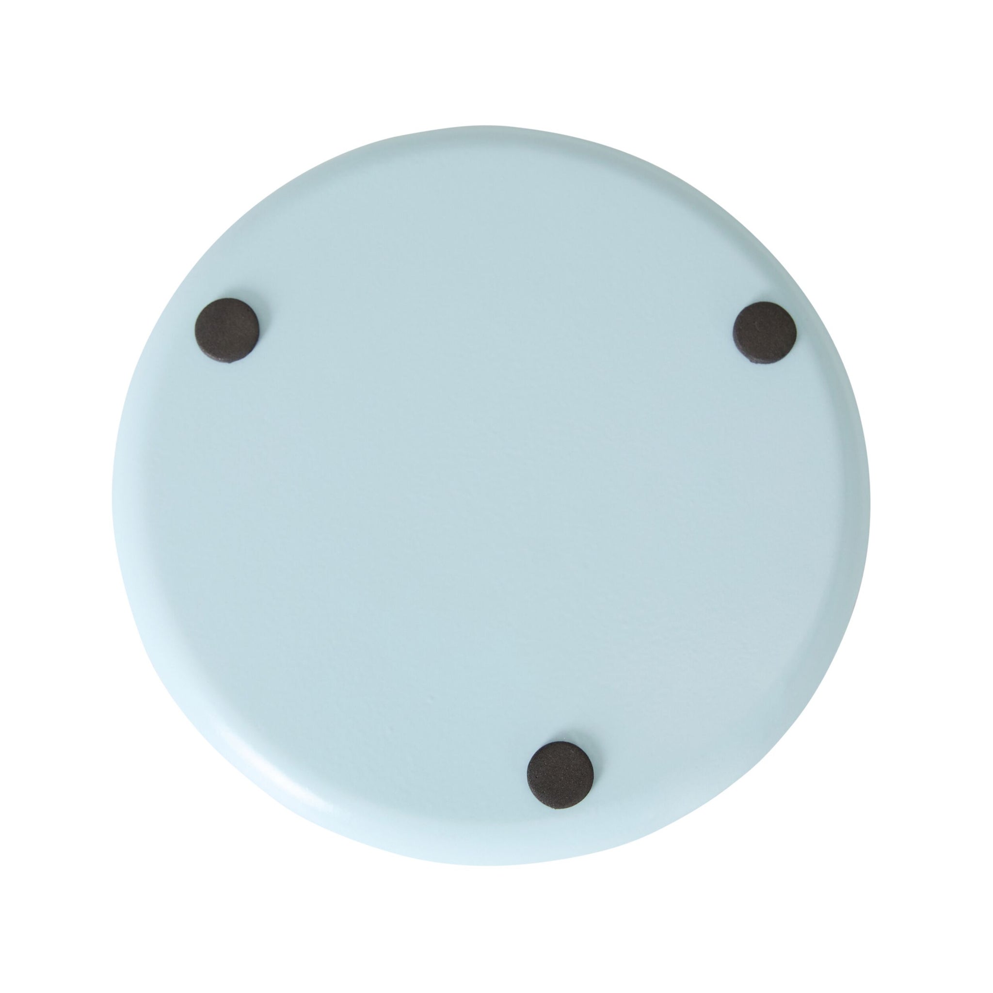 Folk Garden Round Dish Soft Blue