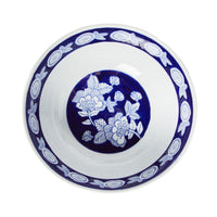 Celadon Tapestry Floral Bowl 29x29x17cm