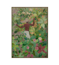Botanical Discovery Textured Framed Artwork 90x120cm