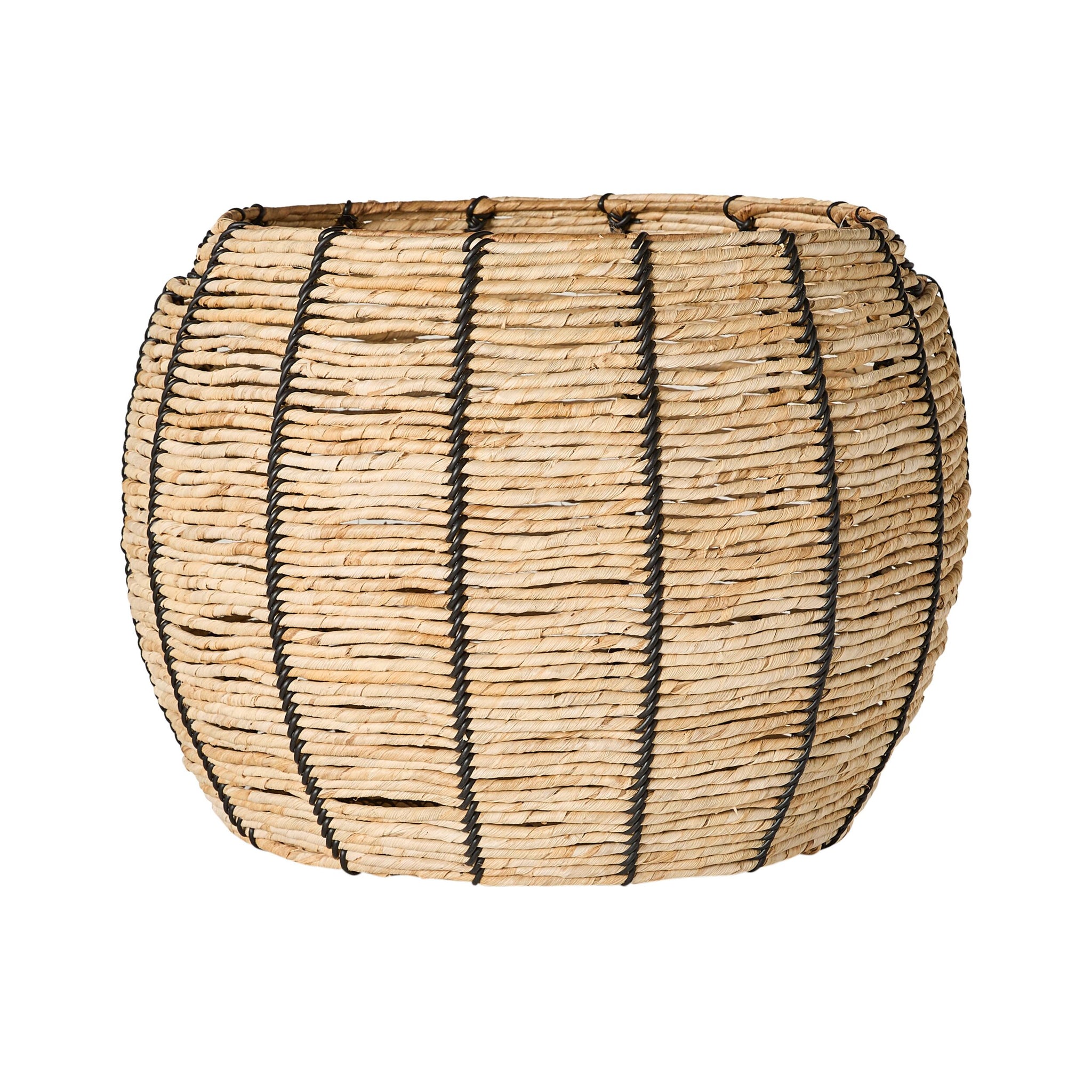 Serra Stripe Basket Large