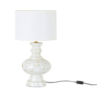 Opaline Mother of Pearl Table Lamp 71cm