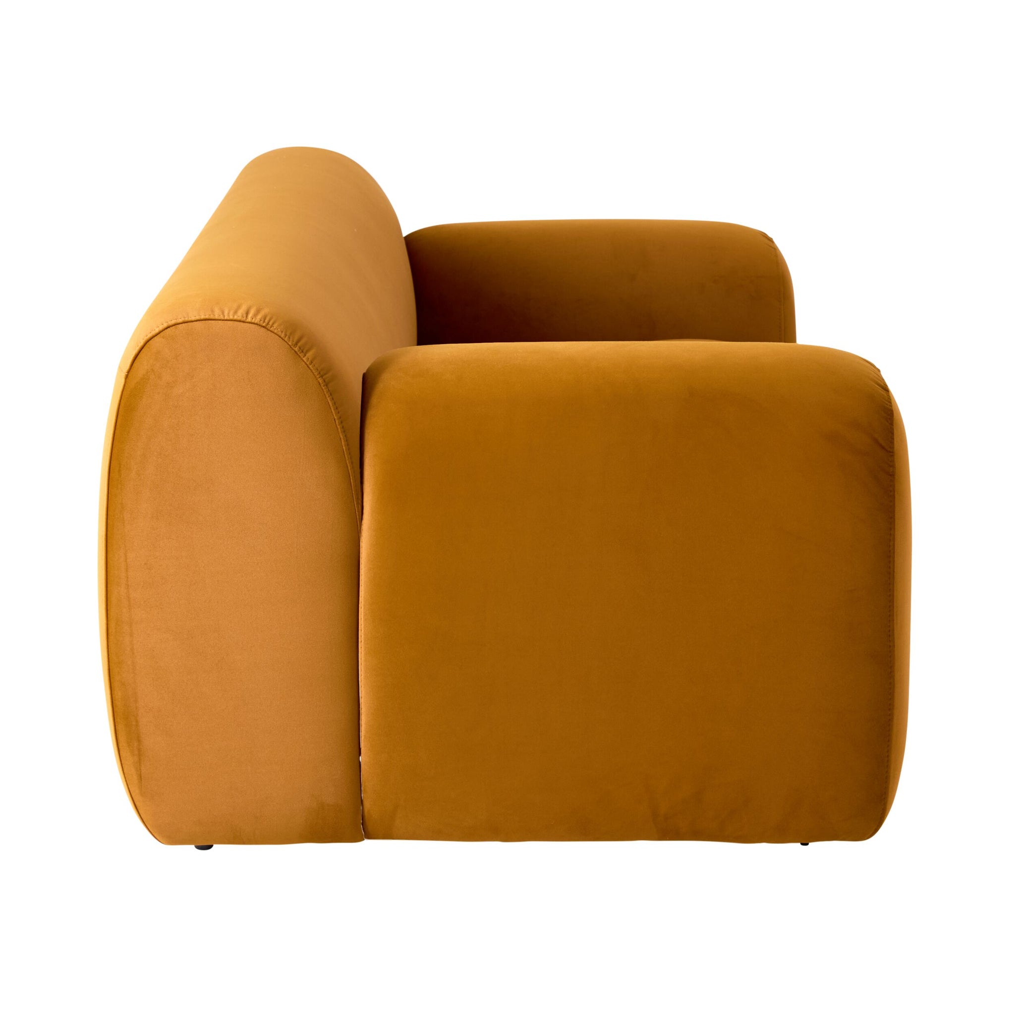 Alexis Armchair Velvet Ochre